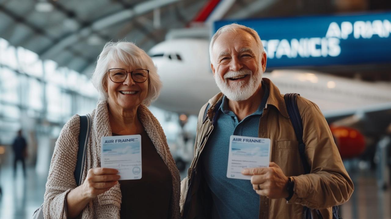 Todo lo que necesitas saber para utilizar la tarjeta Senior Air France en tus vuelos